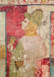 The Female Saints at the Tomb and the Resurrection (detail)